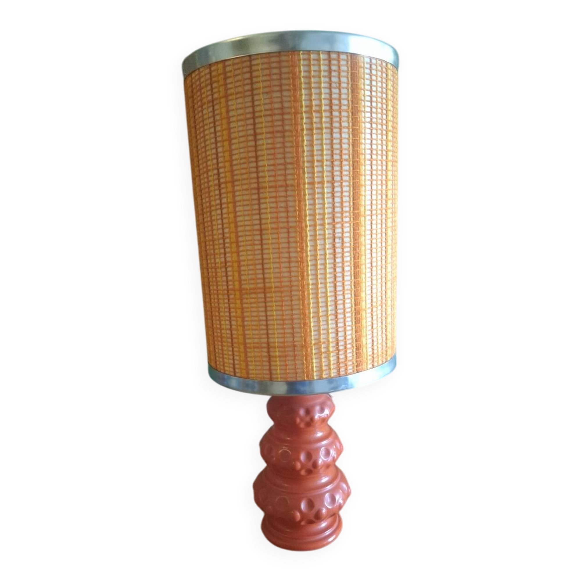 Vintage 70's opaline lamp