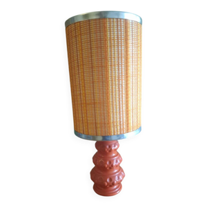 Lampe en opaline vintage