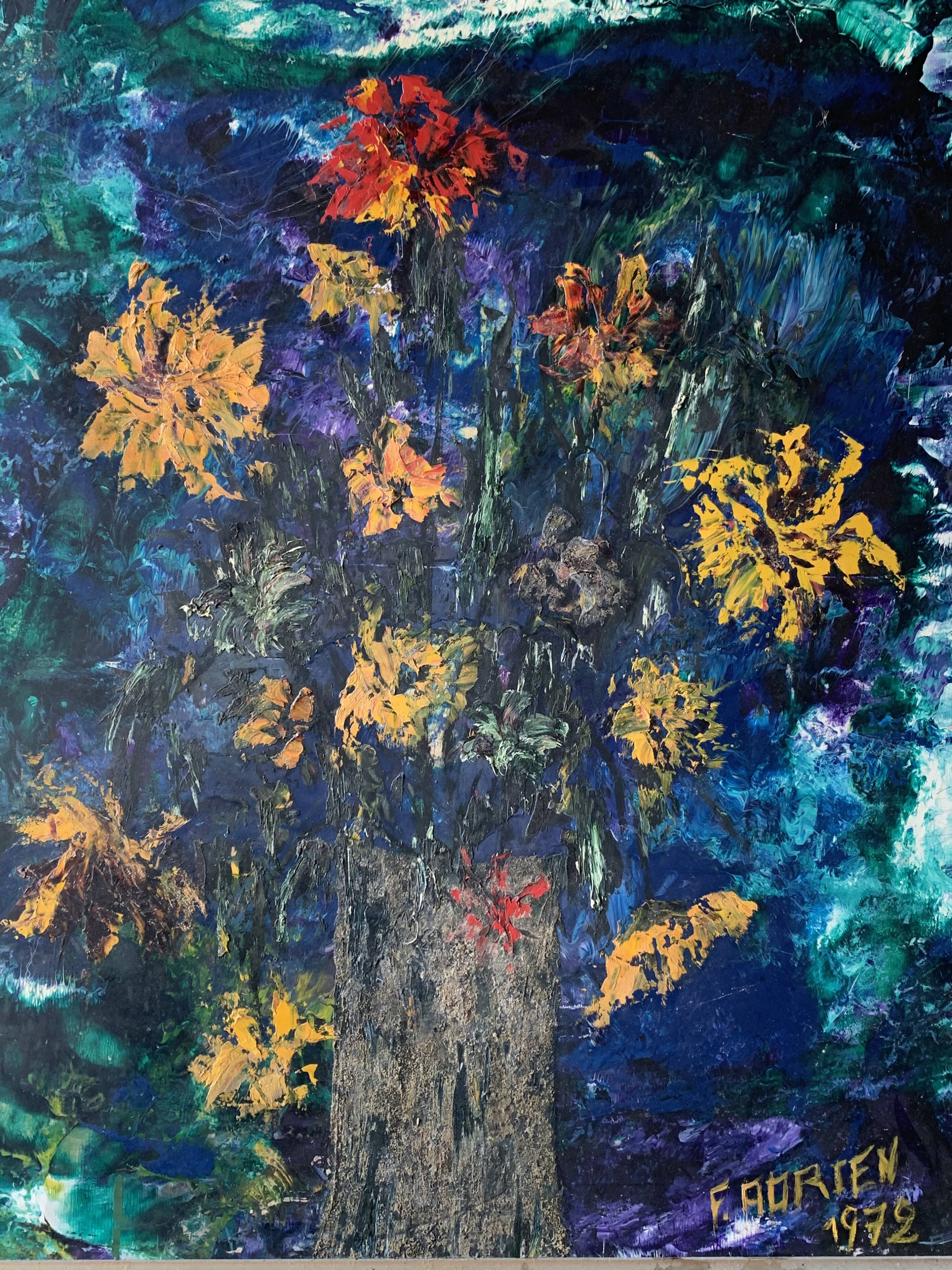 Oil paint on wood - 94cm x 79cm