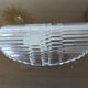 Pair of transparent plexiglass sconces 1970
