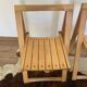 Suite de 4 chaises pliantes
