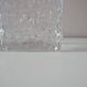 Vintage asymmetrical glass vase