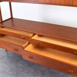 Crédence Mid-Century en Teck Modèle RY-20 par Hans Wegner pour Ry Møbler, Danemark