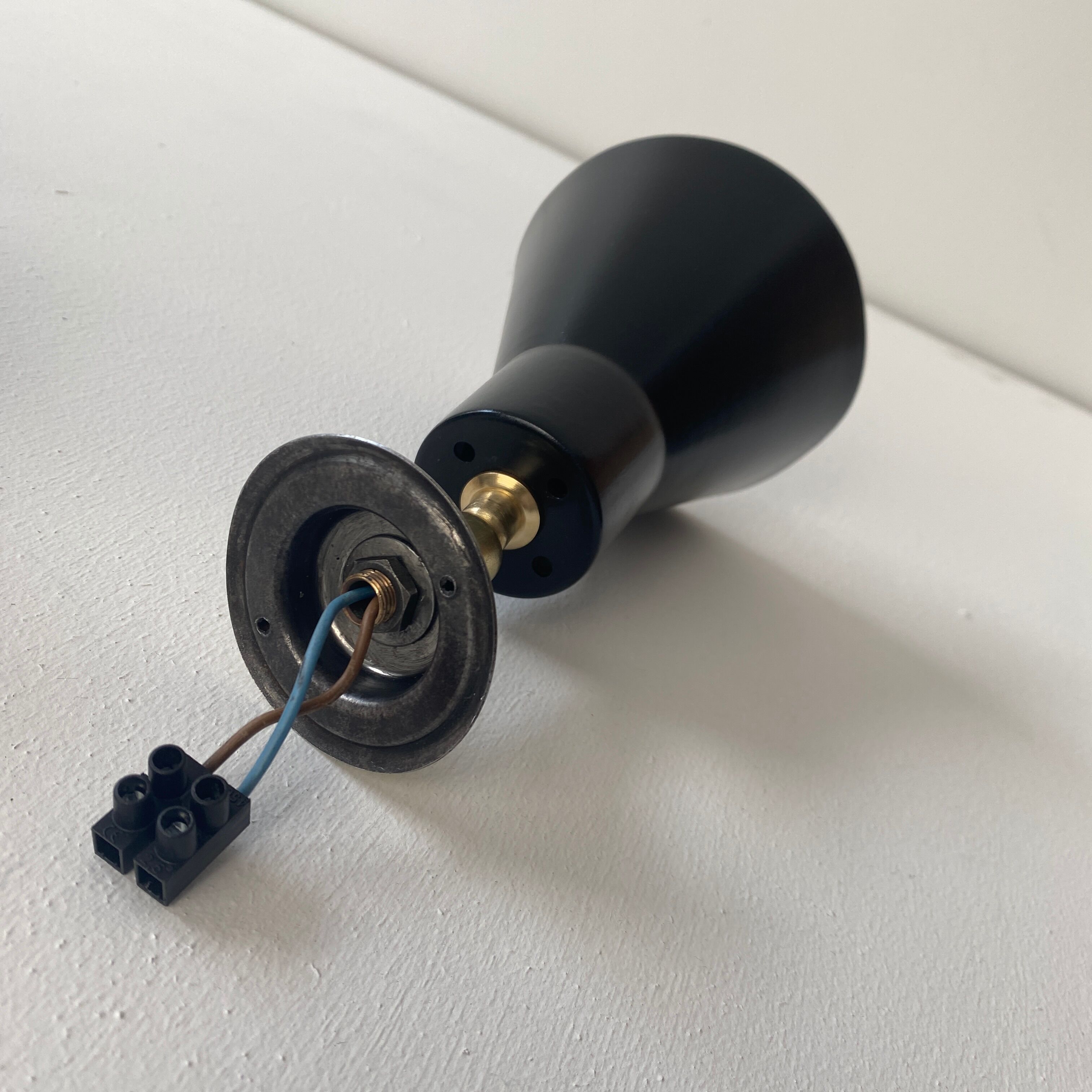 Pair of vintage old sconces 1950