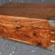 Navy in time camphor trunk late XIXth