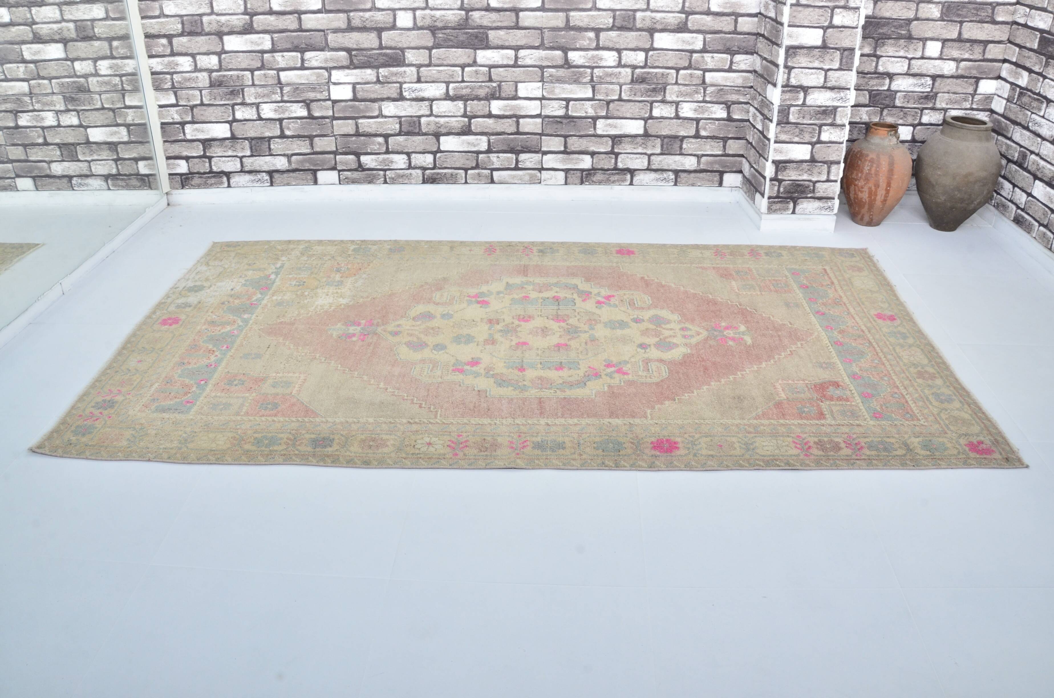Oushak Turkish Vintage Rug sku 3308