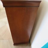 Louis Philippe style chest of drawers in cherry wood
