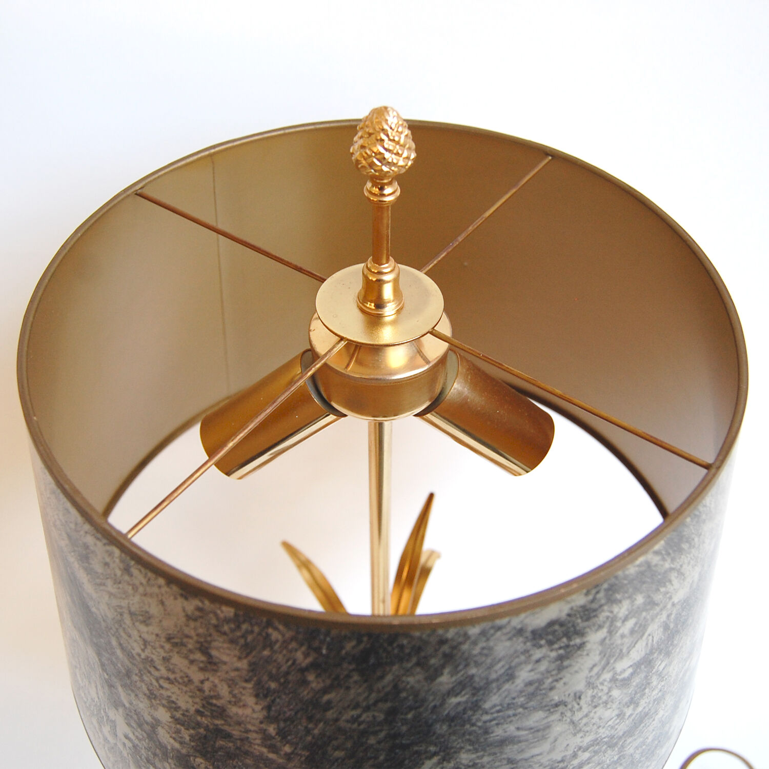 Regency style table lamp - Boulanger s.a. 1970s