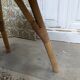 Table basse rotin et verre