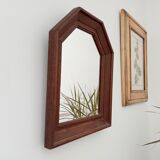 Vintage wooden mirror 35x29,5cm