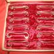 set of 12 silver-plated knife rests from the early 20th century with case