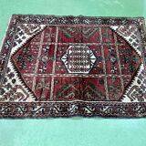 Tapis iranien en laine fait main- L=1m48 l=1m14