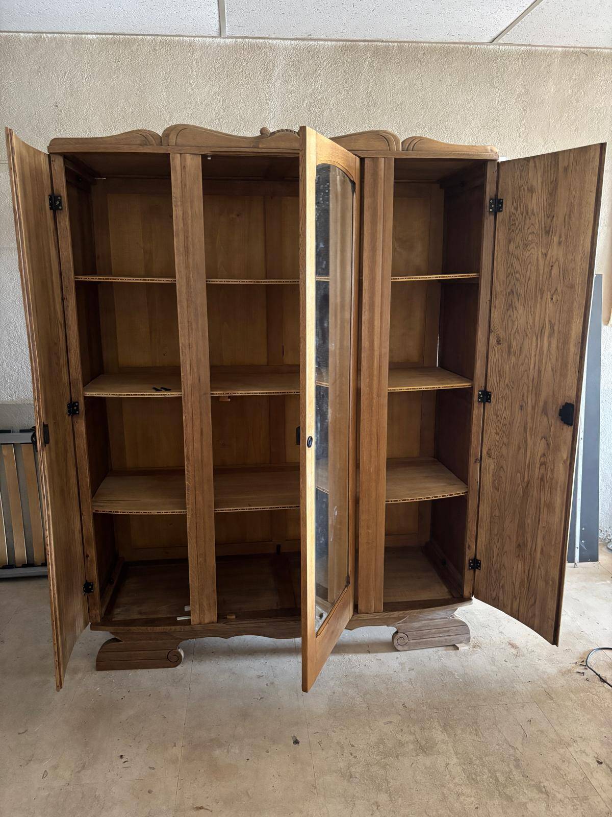 Antique flower cabinet