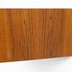 Console murale en teck par Kai Kristiansen pour Aksel Kjersgaard années 1960