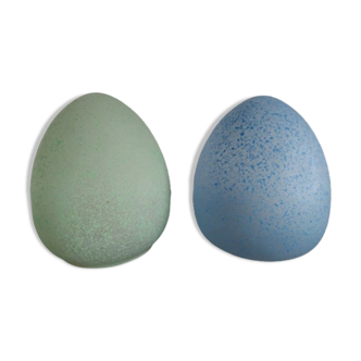 Set of 2 egg lamps