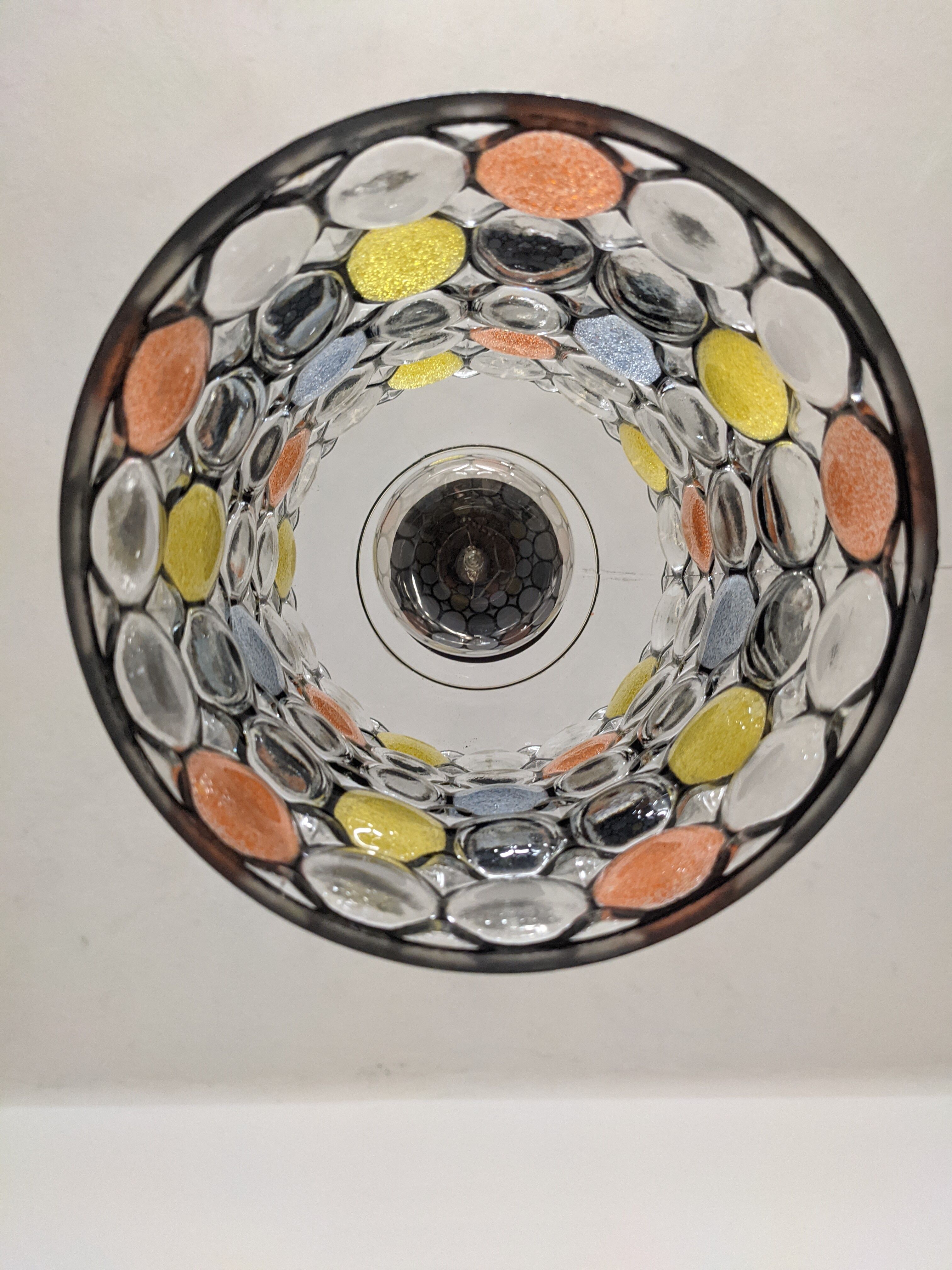 Glass suspension from the 70s