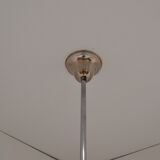 Art deco chrome chandelier 1930's