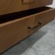 Scandinavian chest of drawers 1960 light oak clean and solid
