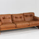 Sofa vintage Coronado par Tobia Scarpa pour C&B Italia
