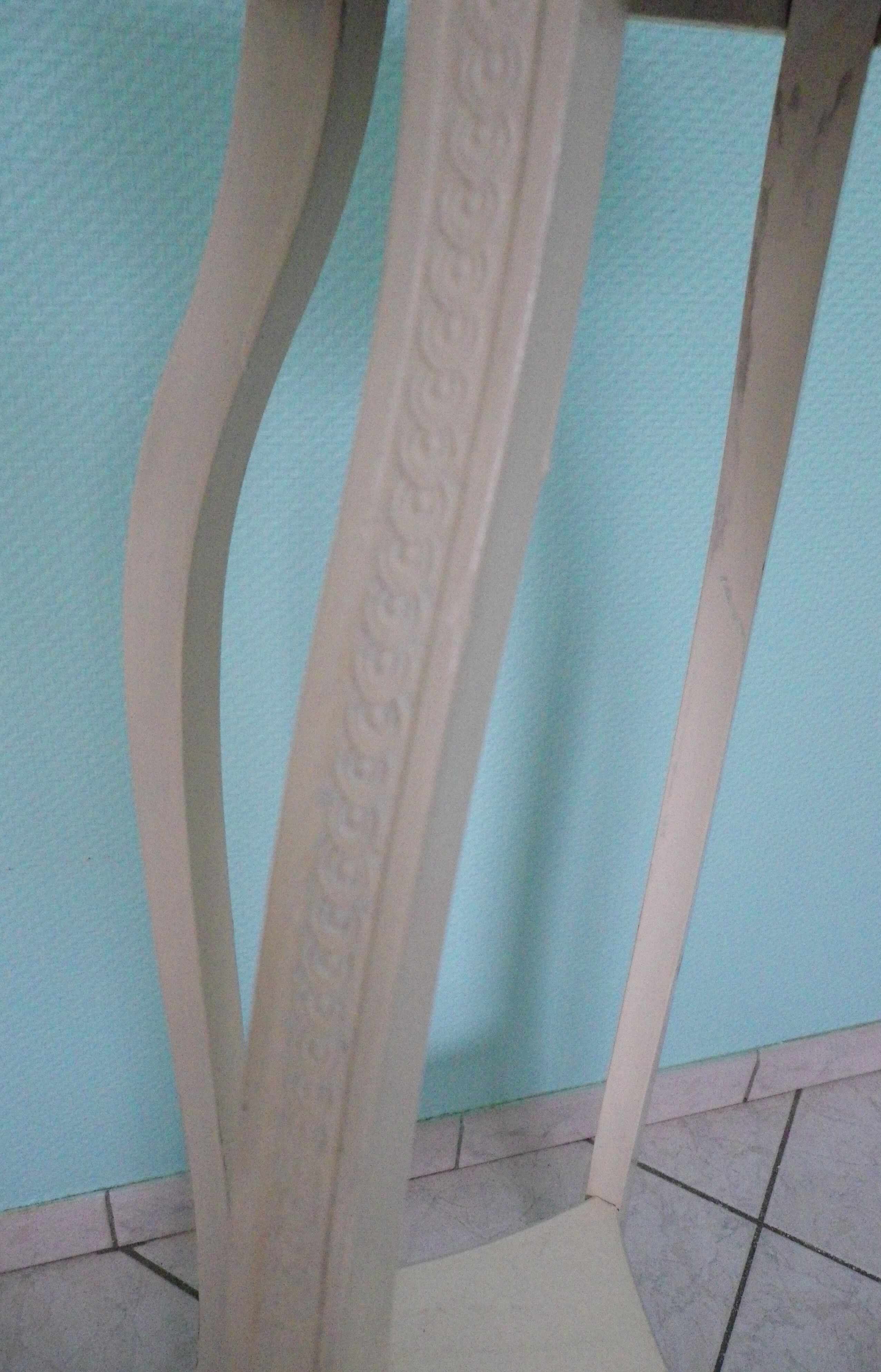 Wooden white side table 50/60