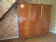 Vintage mahogany wardrobe with 3 doors