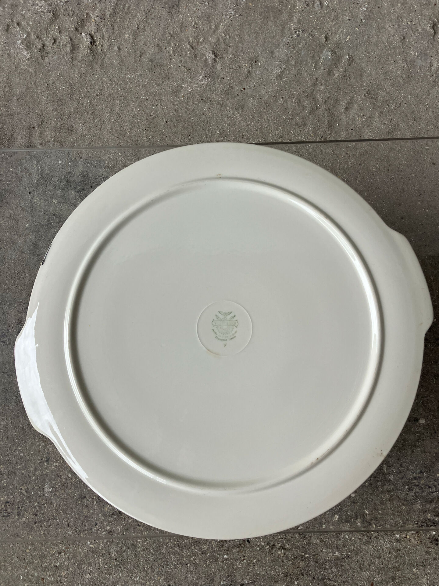 Serving dish Villeroy & Boch Yellow and black 1950s