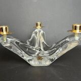 Chandelier en cristal 3 branches SCHNEIDER