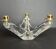 SCHNEIDER 3-branched crystal candlestick