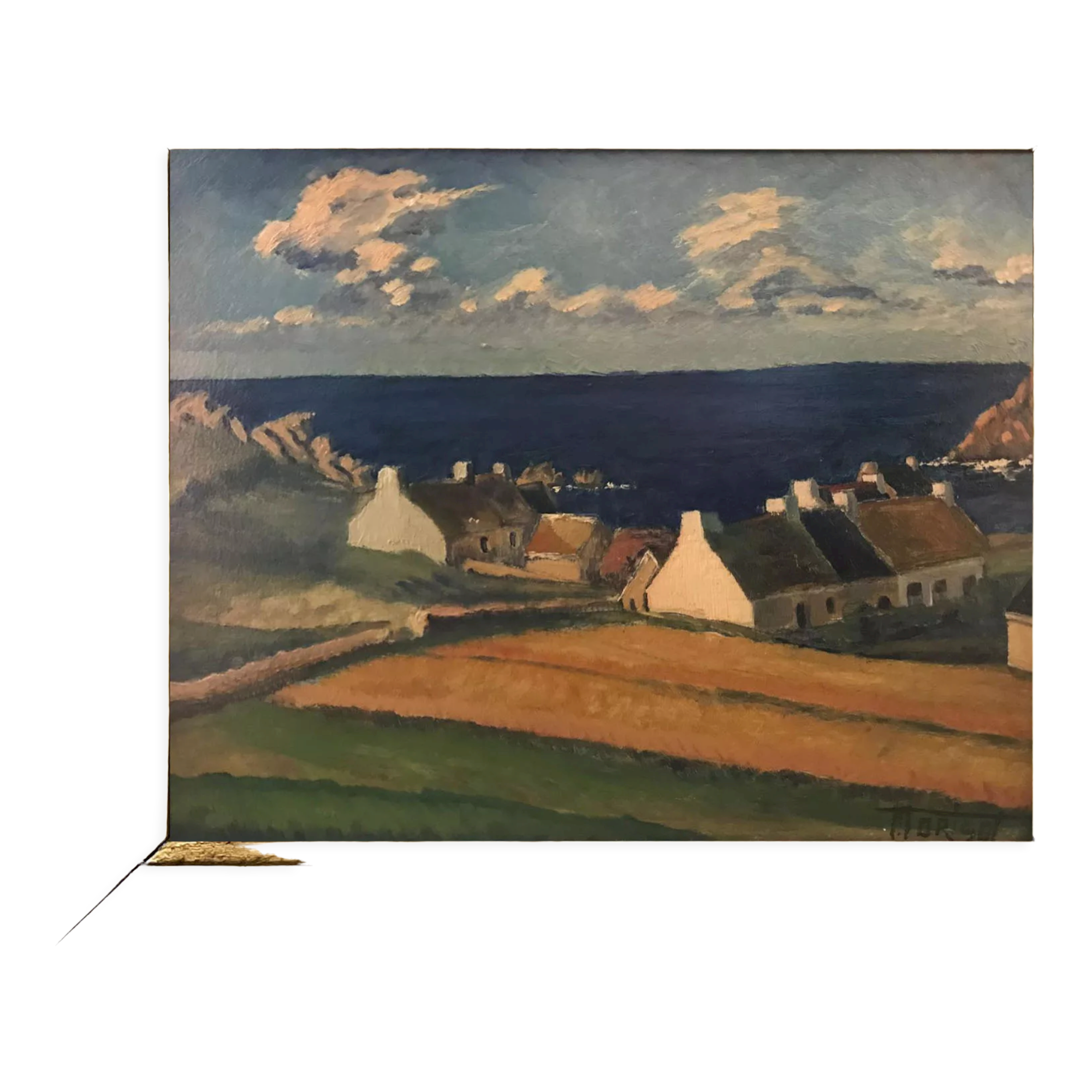 "Village Breton" par Eric Morisot