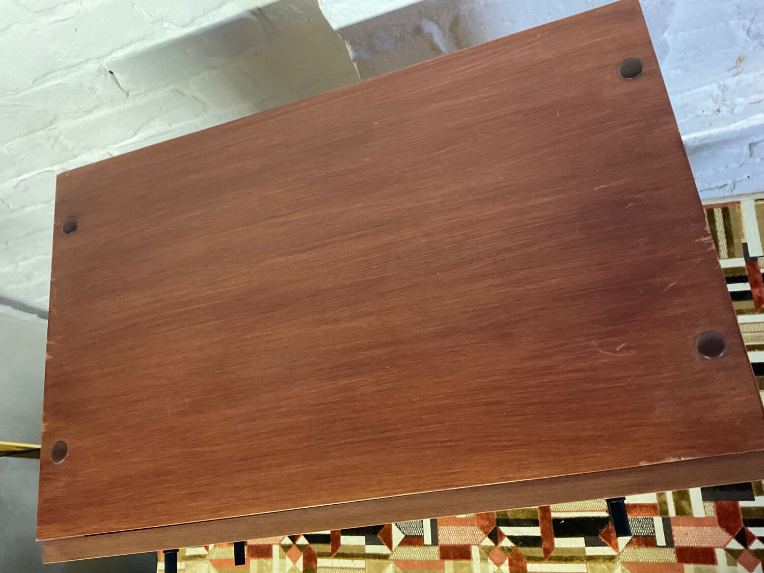 Vintage shoe cabinet from the 70s