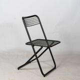 Black Folding Chair by Federico Giner