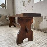 Pair of walnut benches 1900