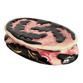 Vintage Jewellery Box Monaco Gold Pink