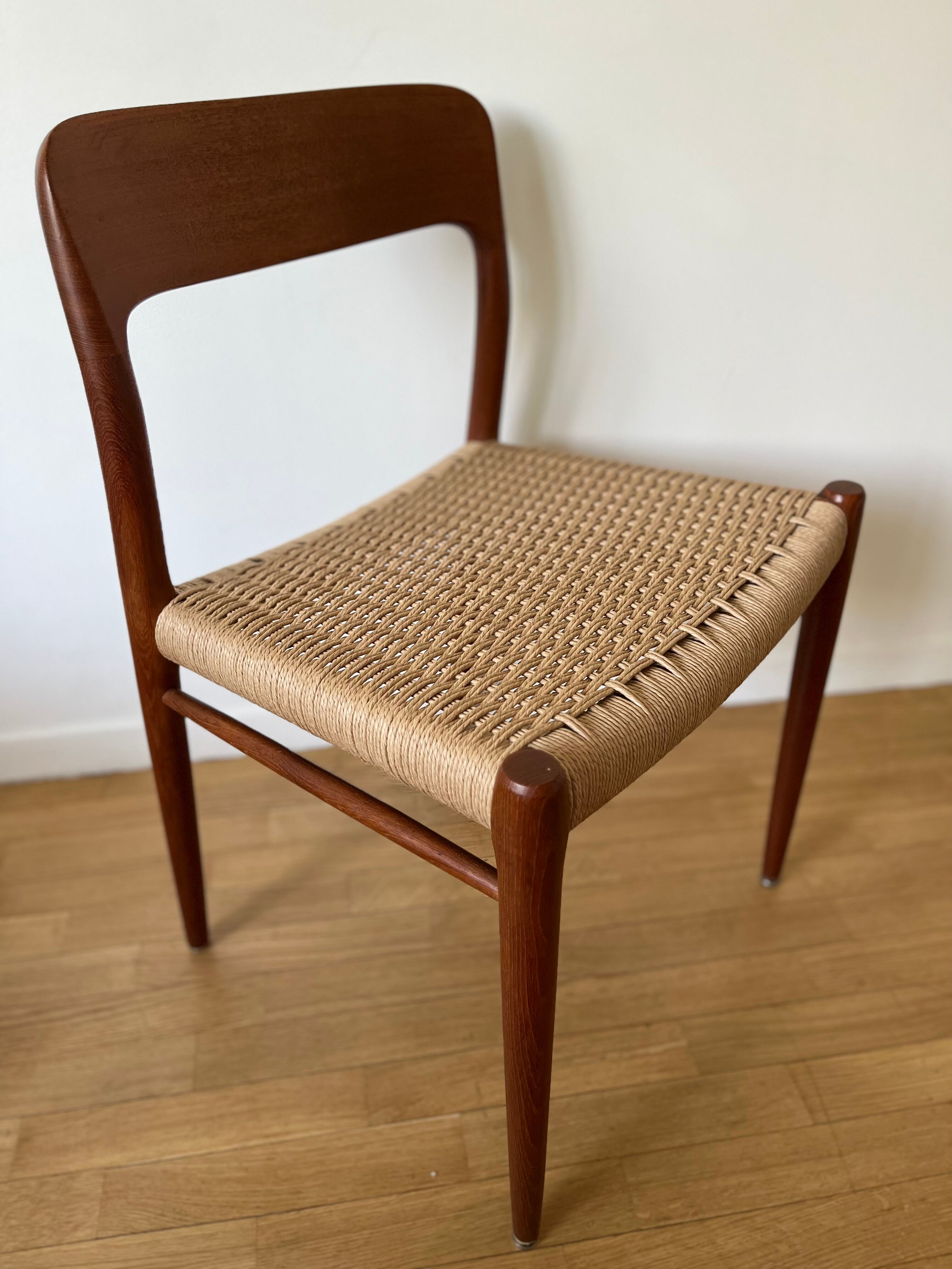 Niels Otto Moller rope chairs