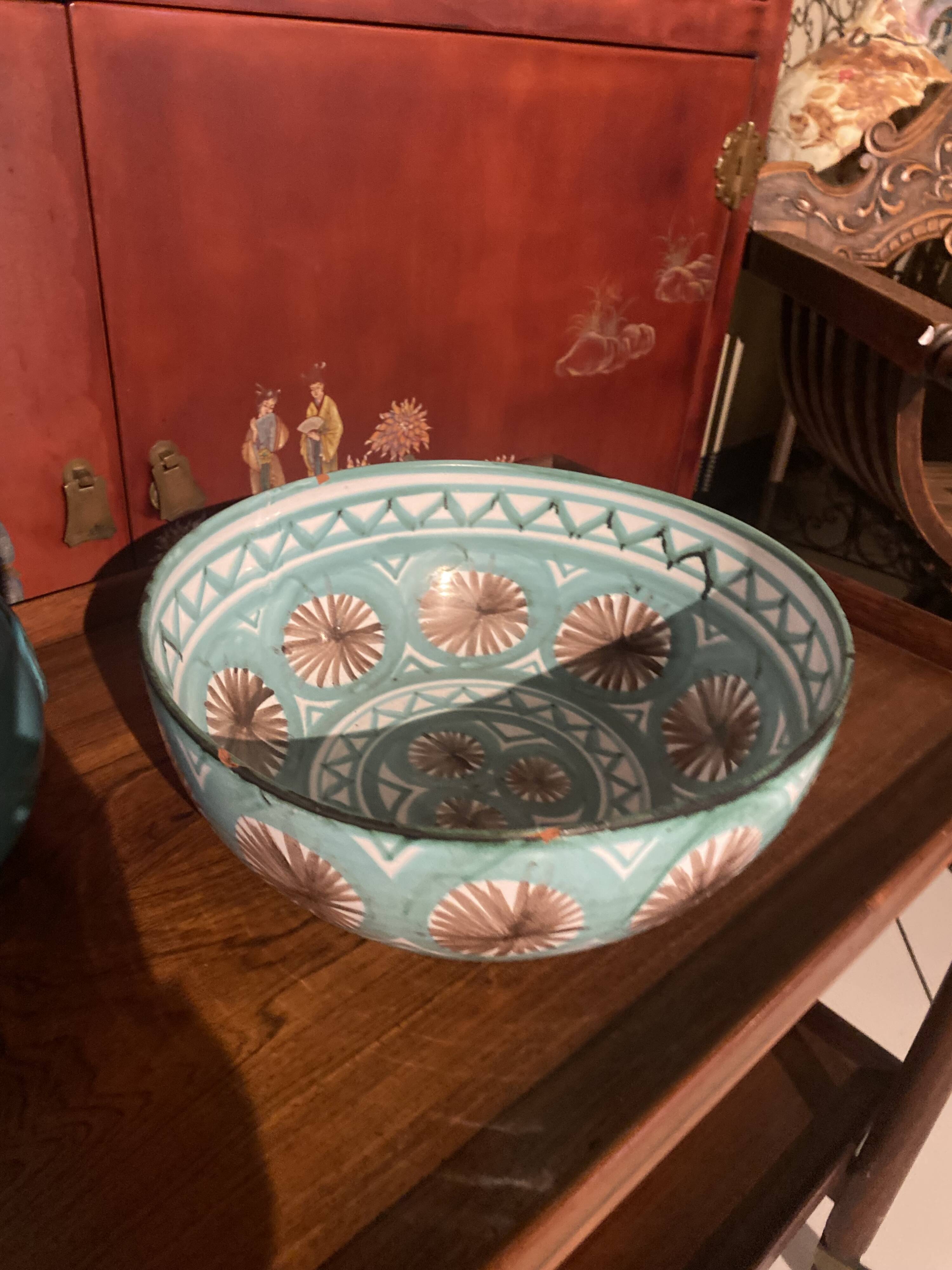 Large Robert Picault salad bowl