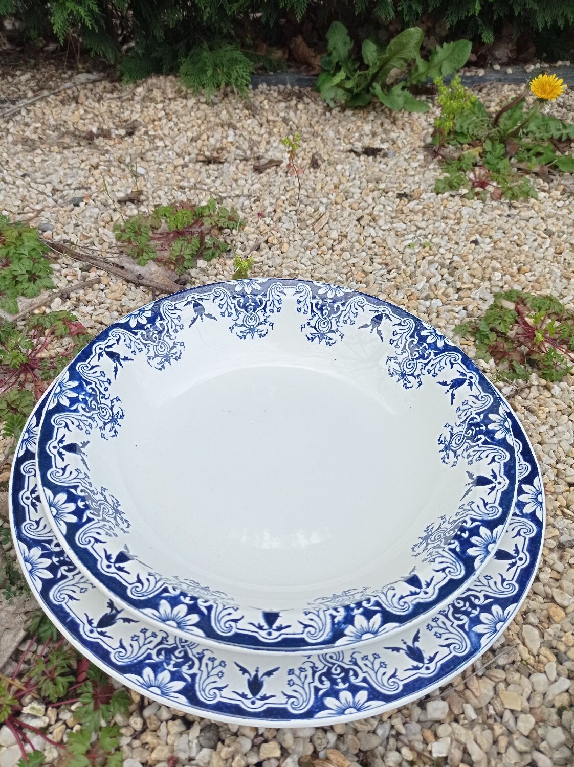 Service Terre de Fer de Longwy modèle Rouen