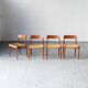 Set of 4 dning chairs 'Model 75' by Niels O. Moller
