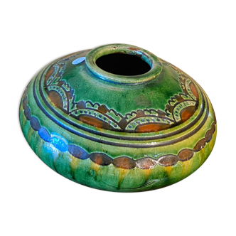 Ceramic vase signed tito vallauris