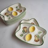 Set of 10 salad plates
