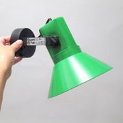 Pair of Junior green spot wall lights Harveiluce Guzzini 1980s