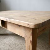 Table basse de ferme en bois