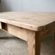 Table basse de ferme en bois
