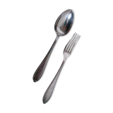 Wedding covers, fork and spoon