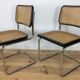 Set de 4 chaises Cesca B32 par Marcel Breuer