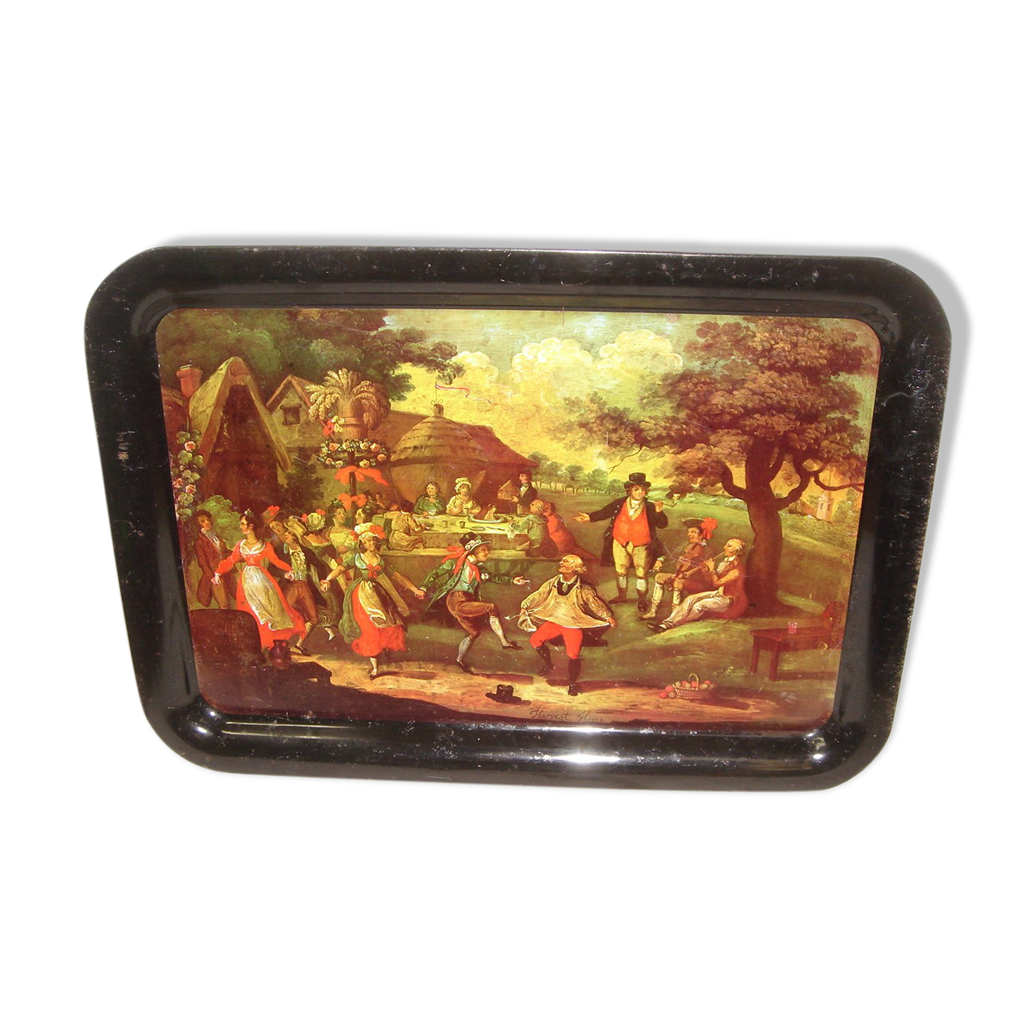 Tin service tray, Made in england