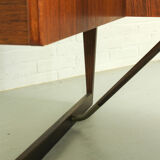 1960s Peter Løvig Nielsen 'Boomerang' Desk Hedensted Møbelfabrik