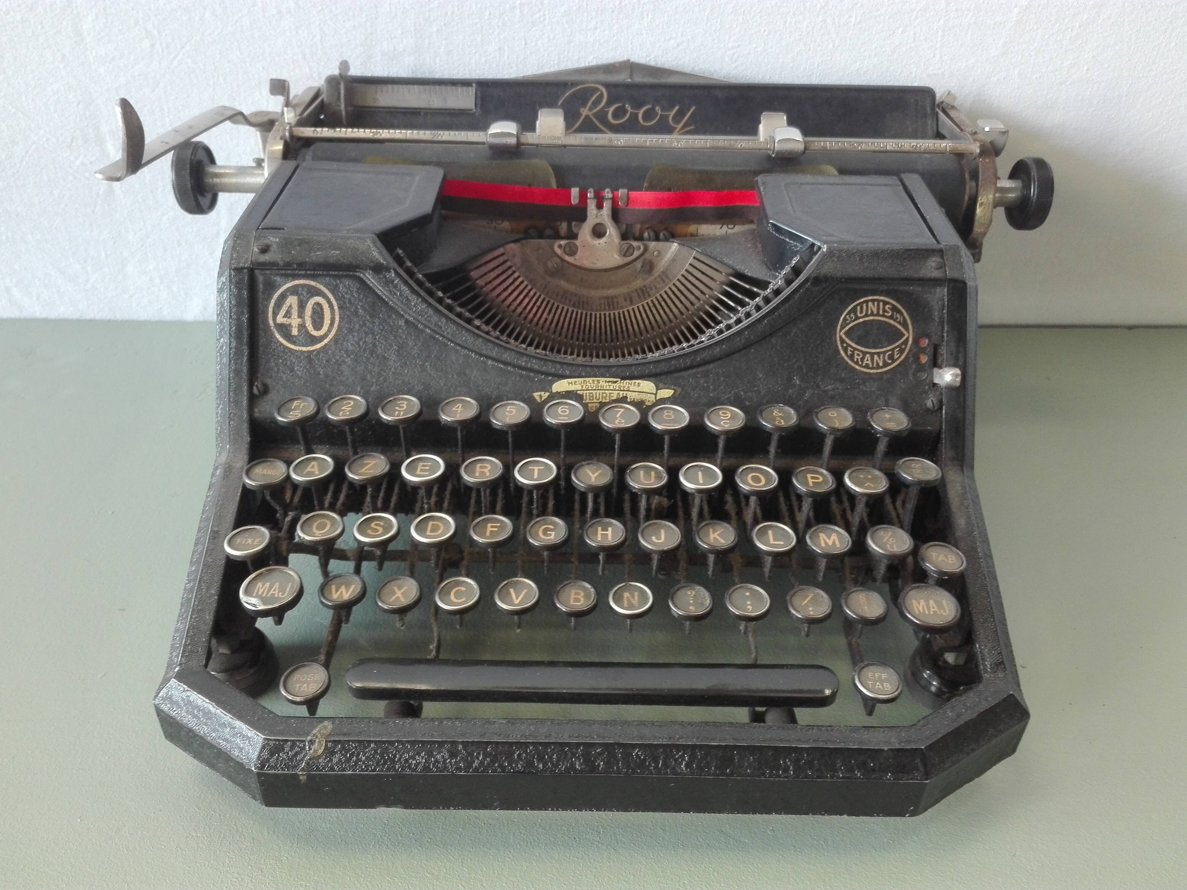 Rooy United 40 typewriter