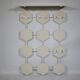 Space age design wall coat rack, 1960s 1970s