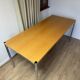 Bureau USM Haller en hêtre plaqué naturel vernis