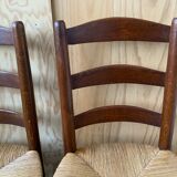 Set of 4 mulched chairs